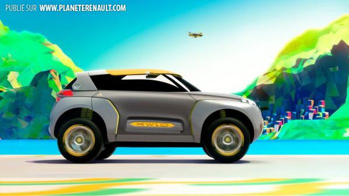Concept-car Renault Kwid en 2014 en Inde